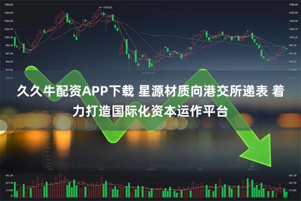 久久牛配资APP下载 星源材质向港交所递表 着力打造国际化资本运作平台